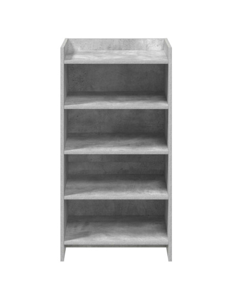 Mobile per scarpe Grigio Cemento 48 x 36 x 92 cm