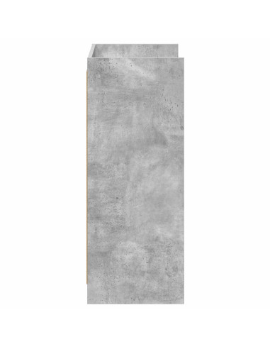 Mobile per scarpe Grigio Cemento 48 x 36 x 92 cm