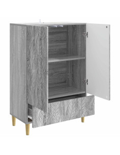 Credenza Sonoma grigio 66 x 34,5 x 95 cm Legno ingegnerizzato 2