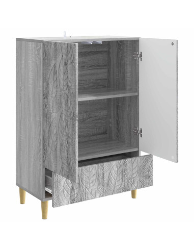 Credenza Sonoma grigio 66 x 34,5 x 95 cm Legno ingegnerizzato
