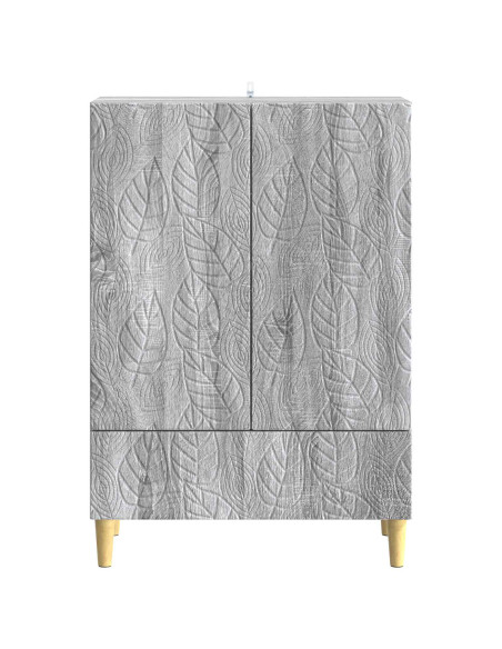 Credenza Sonoma grigio 66 x 34,5 x 95 cm Legno ingegnerizzato