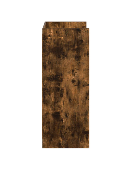 Mobile per scarpe con archiviazione Rovere Fumo 48 x 36 x 92 cm