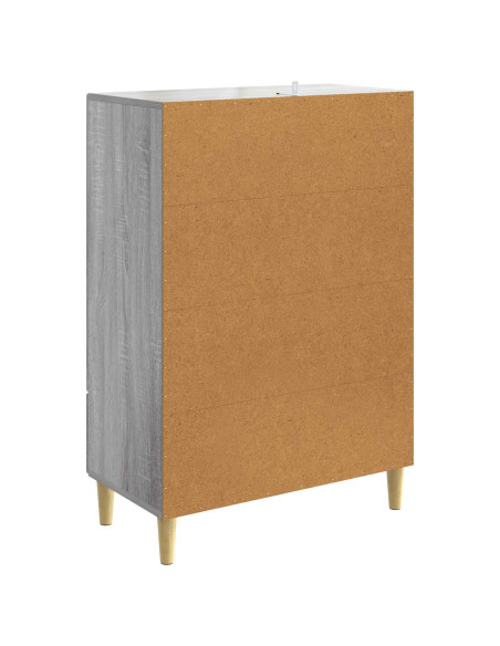 Credenza Sonoma grigio 66 x 34,5 x 95 cm Legno ingegnerizzato