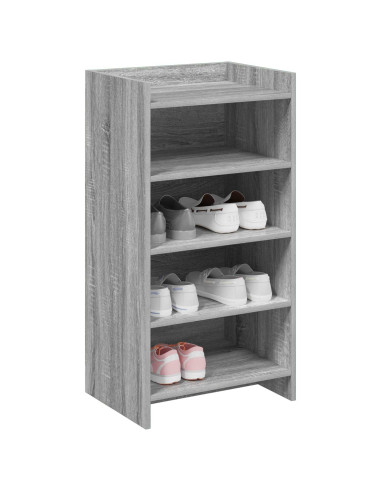 Mobile per scarpe Sonoma grigio 48 x 36 x 92 cm