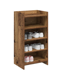 Mobile per scarpe Legno antico 48 x 36 x 92 cm 2