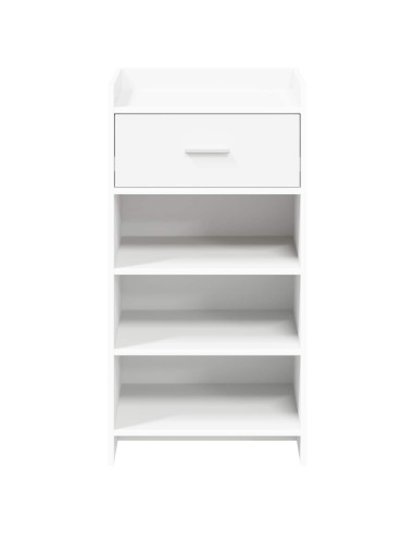 Mobile per scarpe Bianco 48 x 36 x 92 cm Legno ingegnerizzato