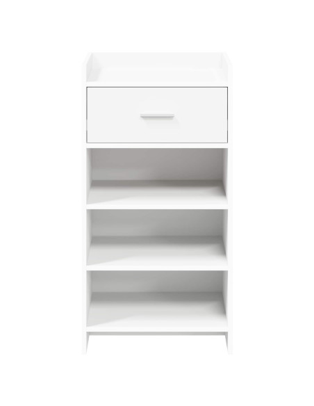 Mobile per scarpe Bianco 48 x 36 x 92 cm Legno ingegnerizzato