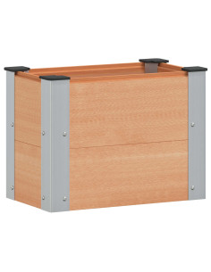 Letto rialzato da giardino Marrone 50 x 30 x 36 cm