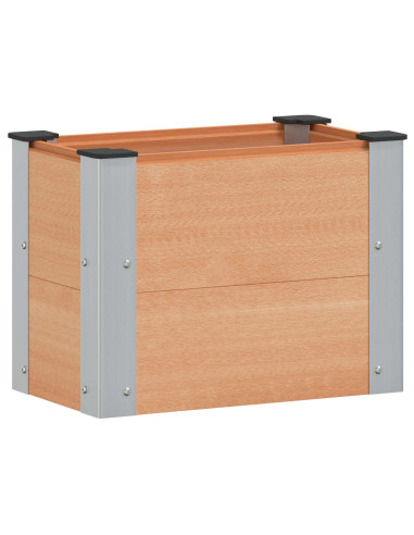 Letto rialzato da giardino Marrone 50 x 30 x 36 cm