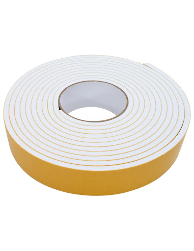 Nastro adesivo in schiuma 4 pcs Bianco 30mm x 5m Schiuma CR