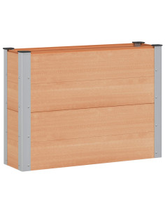 Letto rialzato da giardino Marrone 100 x 30 x 72 cm