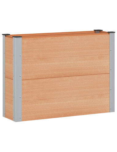 Letto rialzato da giardino Marrone 100 x 30 x 72 cm