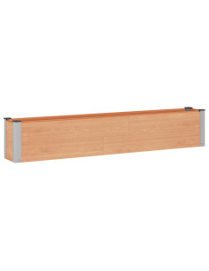 Letto rialzato da giardino Marrone 200 x 30 x 36 cm