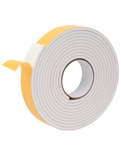Nastro adesivo in schiuma 20 pcs Bianco 30mm x 5m Schiuma CR 2