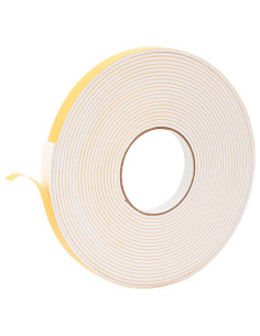 Nastro adesivo in schiuma 10 pcs Bianco 15mm x 10m Schiuma CR 2