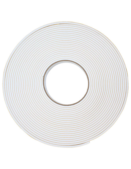 Nastro adesivo in schiuma Bianco 15mm x 10m Schiuma CR