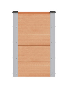 Letto rialzato da giardino Marrone 50 x 30 x 72 cm 2