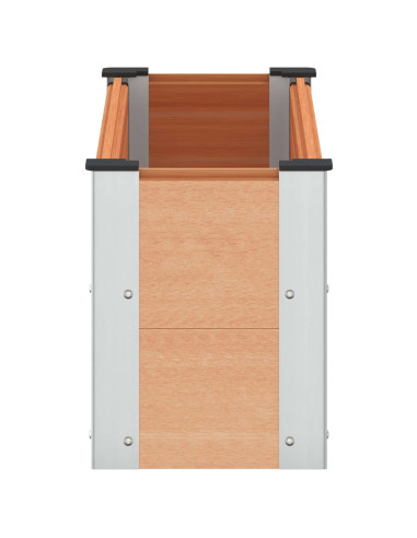 Letto rialzato da giardino Marrone 100 x 30 x 36 cm