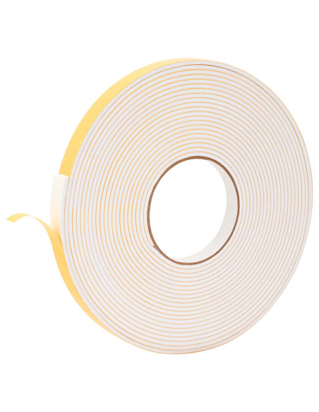 Nastro adesivo in schiuma 10 pcs Bianco 15mm x 10m Schiuma CR