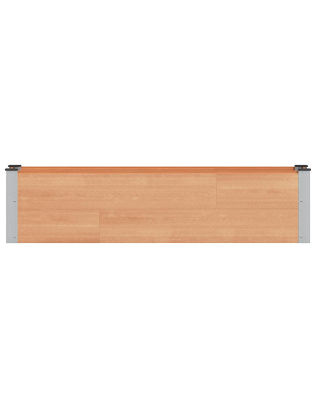 Letto rialzato da giardino Marrone 150 x 30 x 36 cm