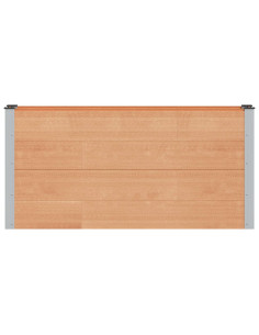 Letto rialzato da giardino Marrone 150 x 30 x 72 cm 2