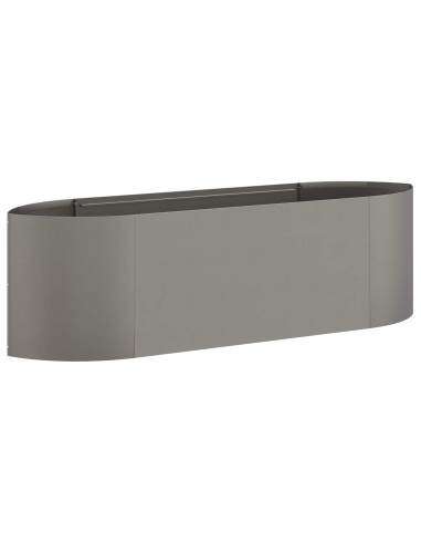 Letto rialzato da giardino Acciaio Corten 140 x 40 x 40 cm