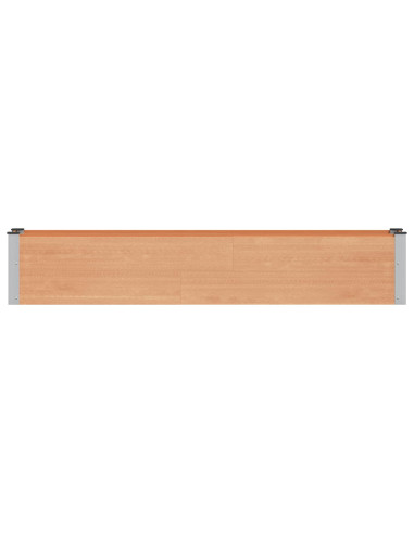 Letto rialzato da giardino Marrone 200 x 30 x 36 cm