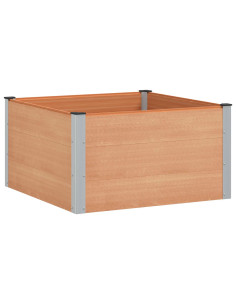 Letto rialzato da giardino Marrone 100 x 100 x 54 cm