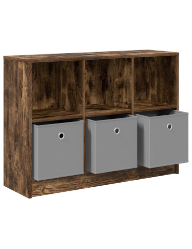 Credenza con cassetto Rovere fumé 88,5 x 27,5 x 63,5 cm