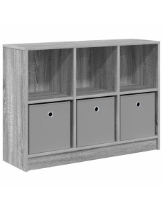 Credenza con cassetto Grigio Sonoma 88,5 x 27,5 x 63,5 cm 2