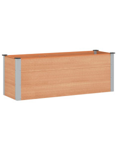 Letto rialzato da giardino Marrone 150 x 50 x 54 cm