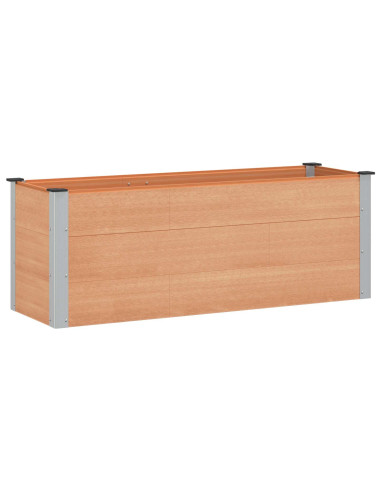 Letto rialzato da giardino Marrone 150 x 50 x 54 cm