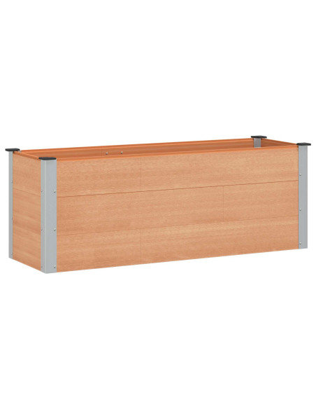 Letto rialzato da giardino Marrone 150 x 50 x 54 cm