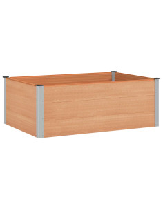 Letto rialzato da giardino Marrone 150 x 100 x 54 cm