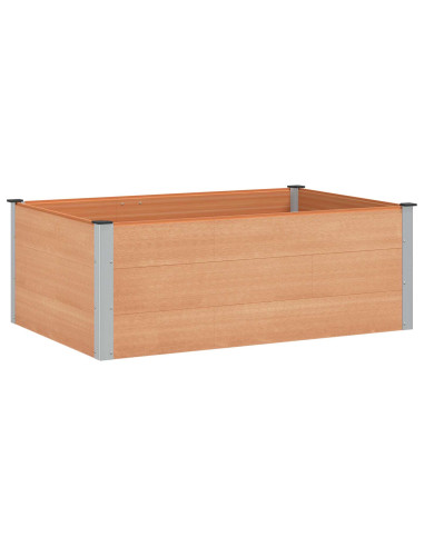 Letto rialzato da giardino Marrone 150 x 100 x 54 cm