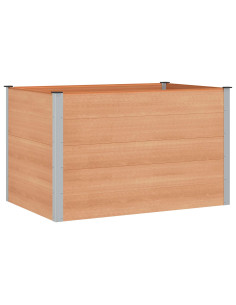 Letto rialzato da giardino Marrone 150 x 100 x 91 cm