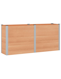 Letto rialzato da giardino Marrone 200 x 50 x 91 cm
