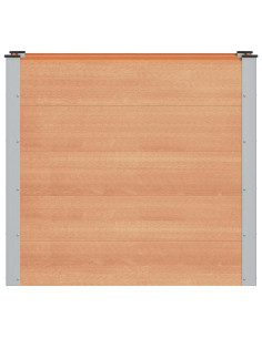 Letto rialzato da giardino Marrone 100 x 50 x 91 cm 2