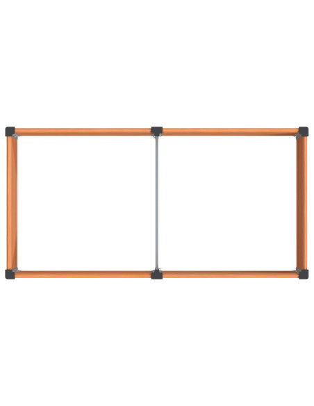 Letto rialzato da giardino Marrone 100 x 50 x 91 cm