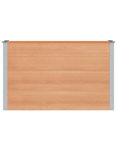 Letto rialzato da giardino Marrone 150 x 50 x 91 cm