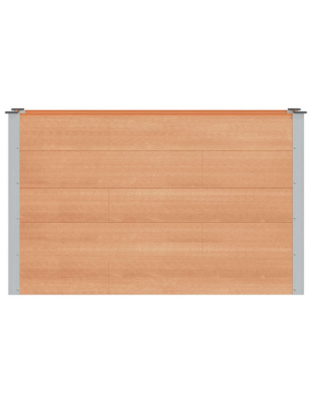 Letto rialzato da giardino Marrone 150 x 50 x 91 cm