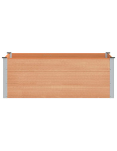 Letto rialzato da giardino Marrone 150 x 100 x 54 cm 2