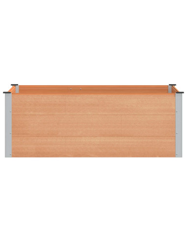 Letto rialzato da giardino Marrone 150 x 100 x 54 cm