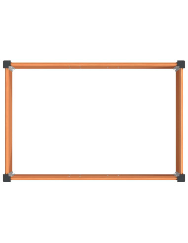 Letto rialzato da giardino Marrone 150 x 100 x 54 cm