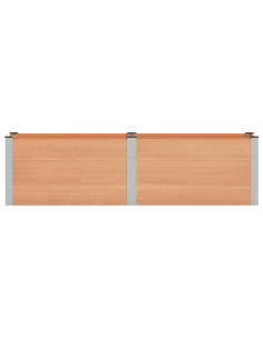 Letto rialzato da giardino Marrone 200 x 50 x 54 cm 2