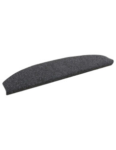 Tappetini per scale autoadesivi 15 pcs Grigio Scuro