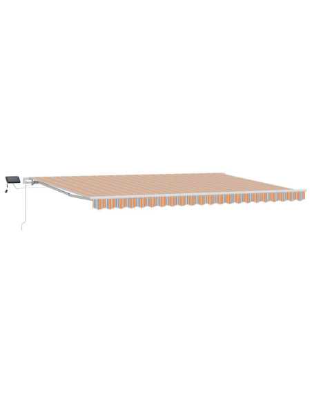 Tenda retrattile Multicolore 500 × 350 cm Tessuto e Alluminio