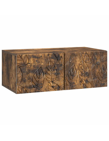 Mobile Porta TV da Muro 98 x 41 x 30 cm Rovere Fumo
