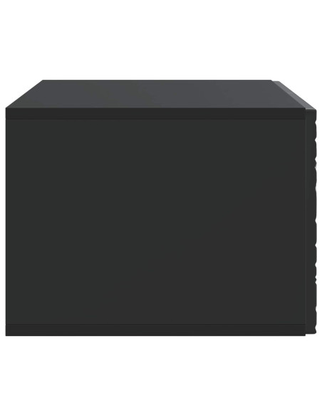Mobile Porta TV da Muro 59,5 x 41 x 30 cm Nero