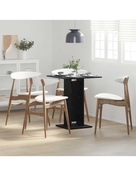 Tavolo da bistrot Rovere Nero 60x60x75 cm in Legno Multistrato